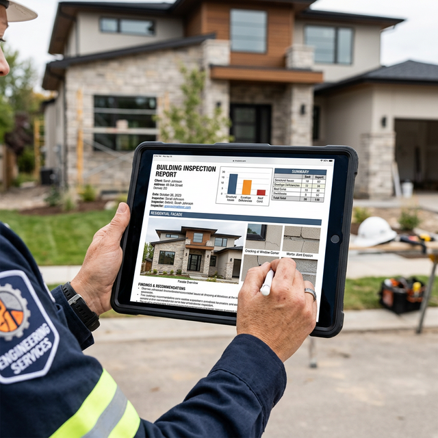 Laudo de inspeção predial e vistoria técnica de engenharia